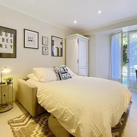 Cosy Avec Jardin Privatif - Carabacel, Апартаменты